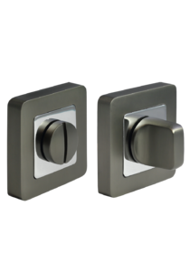 Завертка сантехническая Morelli MH-WC-S55 GR/PC (графит/полированный хром)