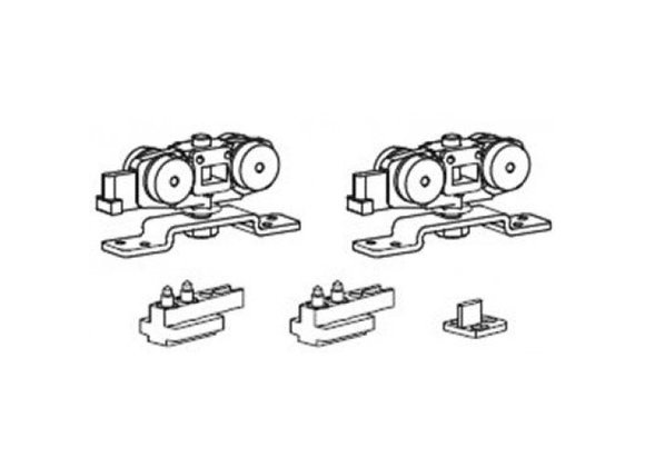 Комплект ECO SLIDING SET 1 для двустворчатой двери
