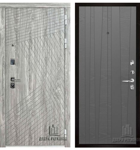 Входная дверь Двери Регионов Nova - Trend Grigio (Ral 7015)