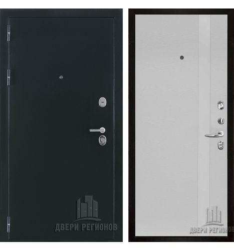 Входная дверь Двери Регионов Президент X7 - Uno Chiaro (Ral 9003)