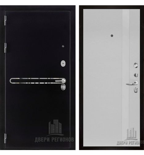 Входная дверь Двери Регионов Президент S1Z - Uno Chiaro (Ral 9003)