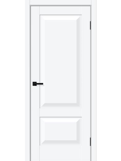 Межкомнатная дверь Bravo Прима-22 White Silk