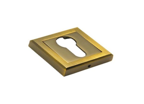 Накладки на ключевой цилиндр Quadro SC Q001 BRUSHED CAFE Кофе