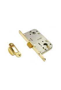 Защелка под цилиндр бесшумная KEY 418 GOLD Золото