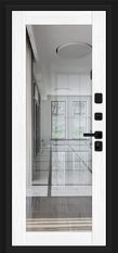 Дверь Bravo Джет-3 (RBE) Total Black/Snow Melinga внутри фото 1